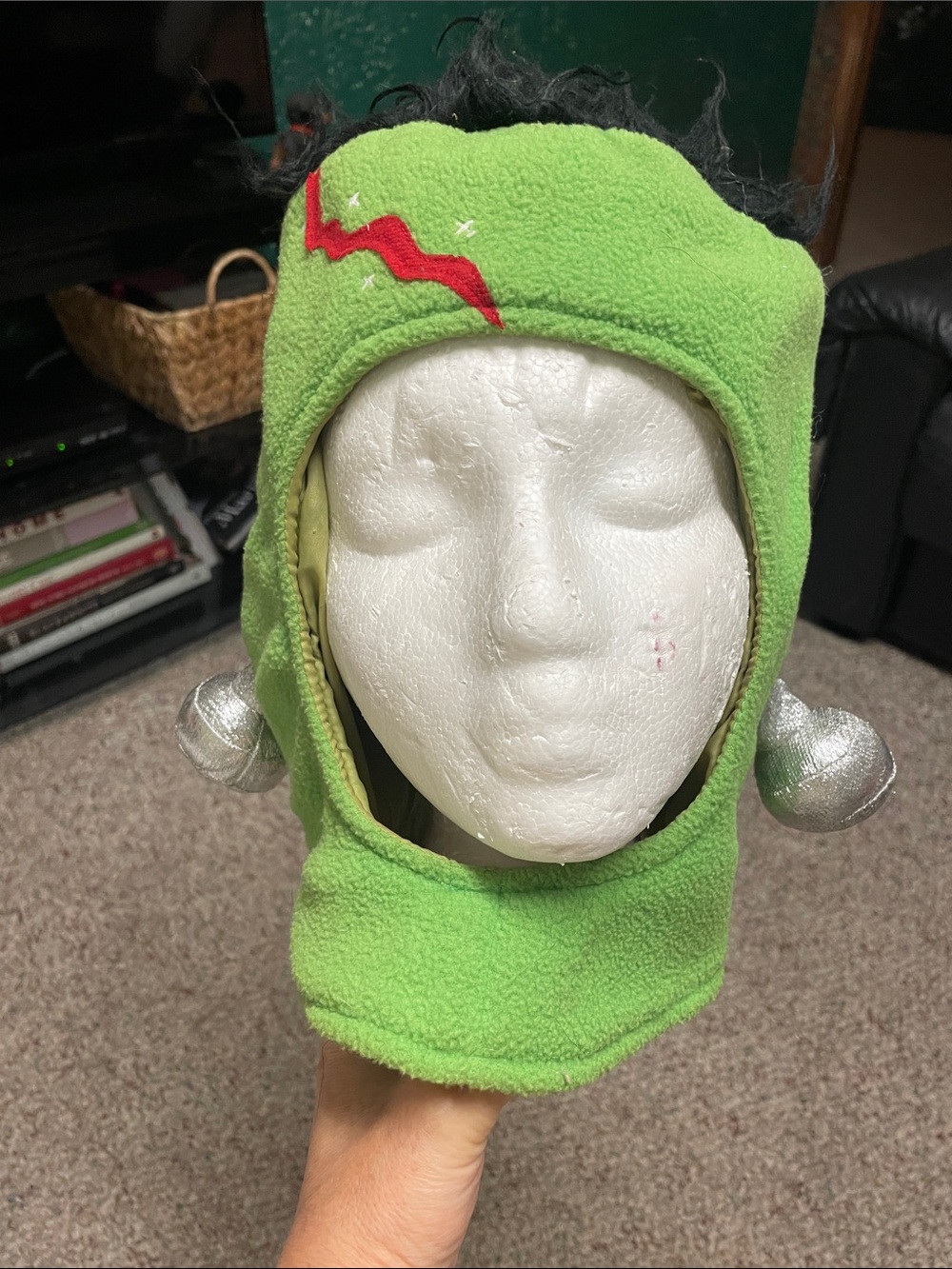 Frankenstein fleecy Costume Hood unisex